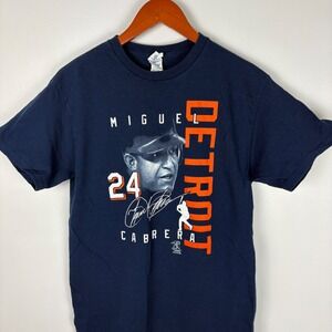 Delta Pro Miguel Cabrera Detroit Tigers MLB Graphic‎ T-Shirt Medium